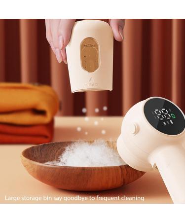 Powerful Fabric Shaver & Lint Remover - Electric Portable Sweater Defuzzer with LED Display | Pink - Buy Online on SooperMarket.com