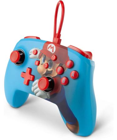 PowerA Enhanced Wired Controller for Nintendo Switch - Mario Punch Gamepad - Buy Online on SooperMarket.com