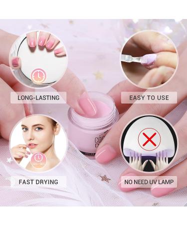 Dip Powder Nail Kit - 8 Color Cooserry Starter Set for Professionals and Beginners - No Lamp Needed - Buy Online on SooperMarket.com