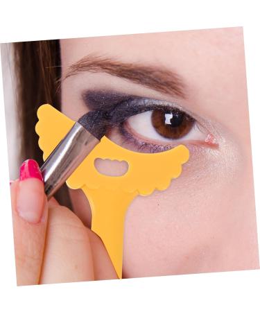 Mikinona Eye Shadow Applicators 4pcs Eyeliner Mascara Eye Shadow Lipstick Eyelash Guard Make up Aid Tools Miss Girl Baffle - Buy Online on SooperMarket.com