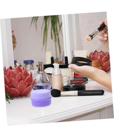 ABOOFAN 2 Sets Cream Box Travel Makeup Jar Makeup Pots Container Travel Container for Cream Leakproof Cosmetic Jar Salve Jar Lotion Cream Jar Purple Storage Box Airless Vacation Silica Gel - Buy Online on SooperMarket.com