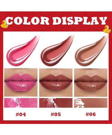 Shop 3 Colors Spicy Lip Plumper Set - Chilli Extract Lip Gloss & Oil | Ultra-Hydrating High Pigment Lip Stain for Women - Buy Online on SooperMarket.com