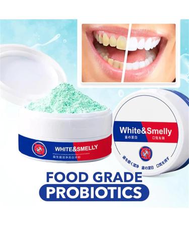 Aiposhiy Teeth Whitening Powder - Probiotic Mint Tooth Cleaning Powder for Spot Removal (2PCs) | Effective Whitening Solution - Buy Online on SooperMarket.com