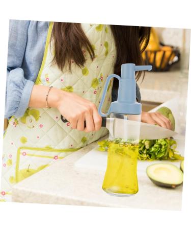 Ciieeo 4pcs Castor Silicone Container Oil Dispenser Bottle Kitchen Oil Bottle Glass Oil Storage Bottle Food Containers Olive Oil Dispenser Soda Glass Kitchen Supplies Multifunction 10.8X7.8X26.9CMx4pcs Bluex4pcs - Buy Online on SooperMarket.com