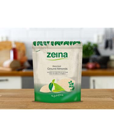 Zeina Blanched Ground Almonds (1Kg) - Iron-Rich Almond Flour for Healthy Cooking | Gluten-Free & Vegan | Ideal for Paleo & Keto Diets - Buy Online on SooperMarket.com