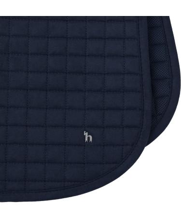 Horze Cooling Summer Quilted Dressage Saddle Pad - Ventilated Obscure Night Dark Blue - Buy Online on SooperMarket.com
