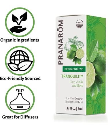 Pranarom Tranquility Essential Oil Diffusion Blend - 5ml | Relax & Unwind - Buy Online on SooperMarket.com