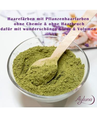 Ayluna Plant Hair Color 20 Honey Blonde - Vegan Ammonia-Free 100% Gray Coverage with Henna & Botanicals | 100g Pack - Buy Online on SooperMarket.com