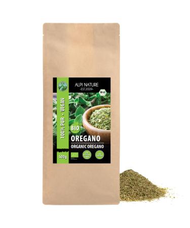 Bio Oreegano Reblelt (500g) oregano from controlled organic cultivation gluten -free lactose -free laboratory test vegan 100% natural without additives 500 gr
