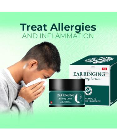 HEIMEABI 30g Tinnitus Ear Care Remover - Soothing & Relieving Green One Size - Buy Online on SooperMarket.com