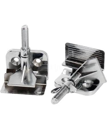 2Pcs Butterfly Hinge Clamp for Silk Screen Printing Hobby Printer with Four Screws - Buy Online on SooperMarket.com