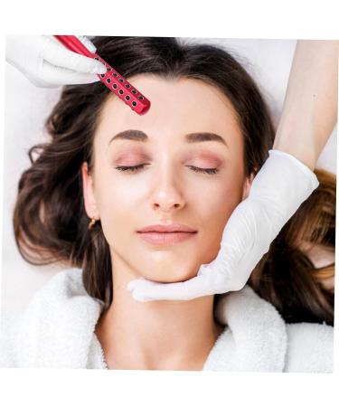 Healeved 1pc Face Firming Machine Facial Roller Eye Mini Face Roller Pink Business Card Holder Face Massager Facial Beauty Massager Face Lift Tool Ipl Red Aluminum Alloy 16.5X2cm Red - Buy Online on SooperMarket.com