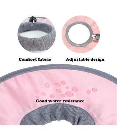 Cat Recovery Collar Pink Adjustable Cat Neck Protective Soft Dog Cat Protective Fasteners Collars for Small Cats Protective Cat Recovery E-Collar Recovery from Surgery or Wound for Cats - Buy Online on SooperMarket.com