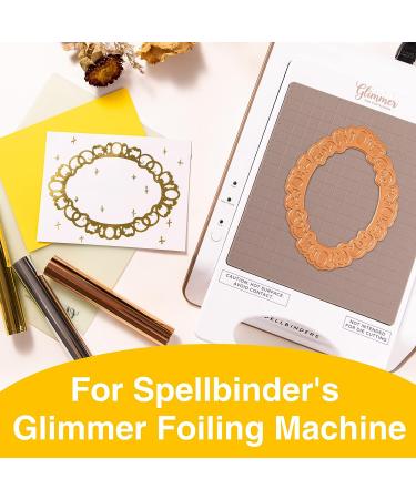 KASYU Transfer Foil Paper Bundle - 12inx9.84ft Heat Transfer Foil Roll - 7 Assorted Colors - for Cricut, Spellbinders, Foil Quill - Craft Gold Silver Blue Green - Buy Online on SooperMarket.com