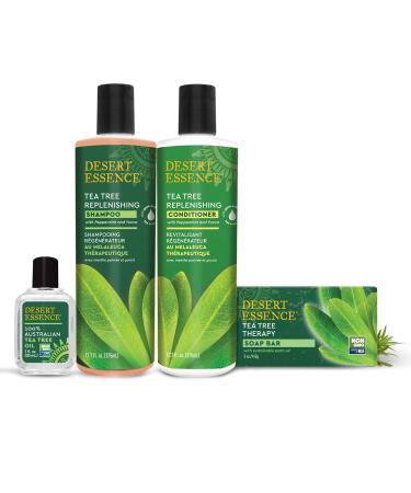 Desert Essence Tea Tree Cleansing Bar - 5 oz Natural Skin Care - Buy Online on SooperMarket.com
