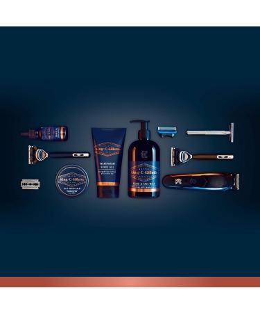 King C. Gillette Beard & Facial Care Oil - 30ml (2 Pack) | Argan Jojoba Avocado Macadamia & Almond Oils | Perfect Gift for Men - Buy Online on SooperMarket.com