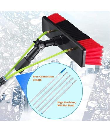 photovoltaic cleaner window cleaning pole Window Cleaning Water-fed Pole 30ft Extendable Telescopic Brush Squeegee Attachment With Backpack Window Professional Washer Kit (Size : 6m/19.6ft) - Buy Online on SooperMarket.com