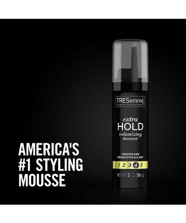 TRESemm Extra Hold Hair Mousse White 2 oz - Long Lasting Volume and Control - Buy Online on SooperMarket.com