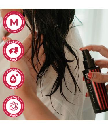 N+B Leave-In Conditioner & Detangler Spray | For Curly & Straight Hair | Deep Moisturizer for Dry, Damaged, Frizzy Hair | Sulfate, Paraben & Cruelty-Free - Buy Online on SooperMarket.com
