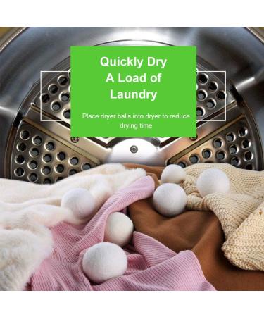 New Zealand Sheep's Wool Dryer Balls - Natural Fabric Softener for Tumble Dryers - Buy Online on SooperMarket.com