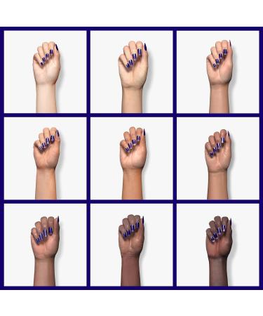 Dark Purple Nail Dip Powder - 28g/Box, No Lamp Cure, Natural Dry, Summer Gel Color (No.30) - Buy Online on SooperMarket.com