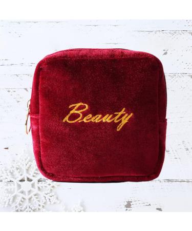 2ST Mini Clear Makeup Bag | Transparent Cosmetic Organizer for Women | Travel Storage Box 13x13x4cm (2pcs) - Buy Online on SooperMarket.com