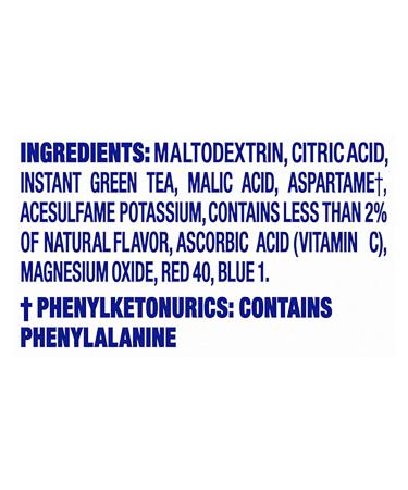 Crystal Light Sugar-Free Pomegranate Green Tea Drink Mix - 5 Count Packets - Buy Online on SooperMarket.com