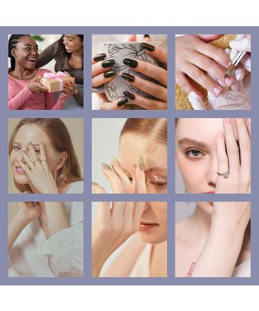 Shine Chance Acrylic Nail Art Brush Size 8 - 100% Pure Kolinsky Hair Oval Nail Brush for Professional Acrylic Application and Manicure - DIY Home Salon Tool - Buy Online on SooperMarket.com