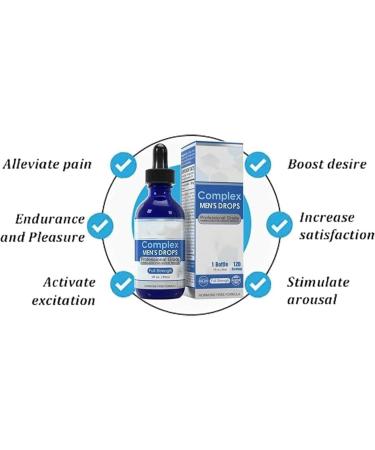Buy NexusBio Labs Complex Men Drops - 2 Piece Set | International Shipping Available - Buy Online on SooperMarket.com