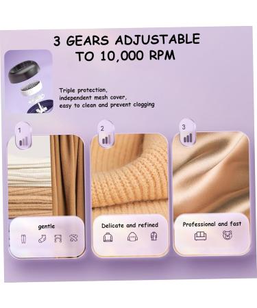 Buy Electric Fabric Shaver - 3 Speeds 6 Leaf Cutter USB Charging Lint Remover for Clothes & Sofa - Sweater Pill Remover (White - Buy Online on SooperMarket.com