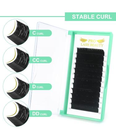 Easy Fan C-0.10 10mm Eyelash Extensions | C D Curl Russian Lashes | Self Fanning & Blooming | Automatic Easy Fan Lashes - Buy Online on SooperMarket.com