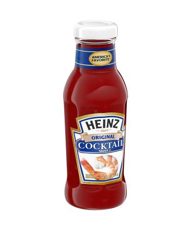 Heinz Cocktail Sauce 12 oz Bottle - Tangy and Delicious Cocktail Sauce - Buy Online on SooperMarket.com