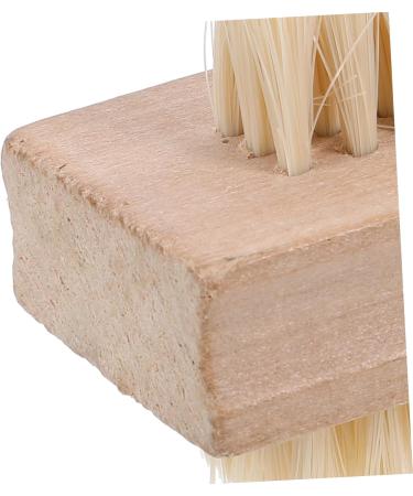 WOFASHPURET Stiff Bristle Nail Brush Toe Nail Brush Wooden Nail Brush Nail Brush Wooden Nail Cleaning Brush Nail Clean up Brush Fingernail Brush Wood Tools Bamboo Wash Brush Miss Double Sided - Buy Online on SooperMarket.com