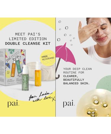 Pai Skincare London | Double Cleanse Beauty Gift Set | Organic Face Wash & Makeup Remover for Sensitive Skin | Made in London - Buy Online on SooperMarket.com