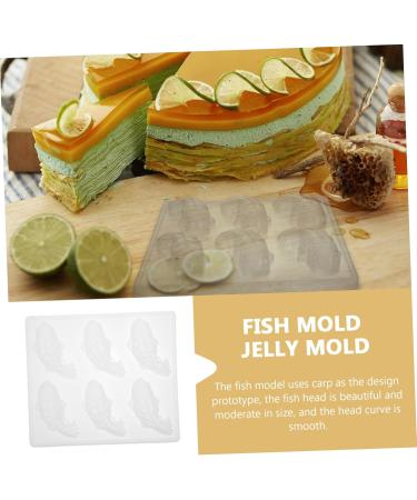 Abaodam 3pcs Fish Mold 3D Resin Molds Onigiri Mold Bread Baking Cake Baking Molds Candy Crafting Supplies - Buy Online on SooperMarket.com