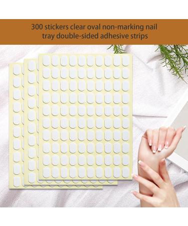 3 Sheets Clear Nail Adhesive Tabs Nail Double-side Adhesive Tape Ovals Press On Nail Glues Tabs Nail Glues Tabs 3 Sheets Nail Glues Stickers Double-side Adhesive Tape Nail Adhesive Sticker - Buy Online on SooperMarket.com