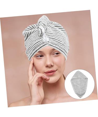 Warmhm Coral Fleece Shower Cap Reusable Shower Caps for Women Hair Drying Towel Washing Headwear Head Bath Cap Shower Cap Large Dry Hair Turban Cap Hair Towel Absorb Water Miss - Buy Online on SooperMarket.com