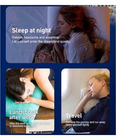 Handheld Microcurrent Sleep Aid Device for Deep Relaxation and Anxiety Relief - USB Charging, Improve Sleep Quality for Patients with Insomnia (Silver) - Buy Online on SooperMarket.com