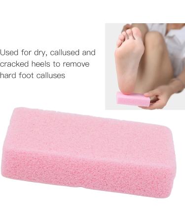 Foot Pumice Stone Professional Exfoliating Rock Foot Scrubber Care Tool Hard Skin Callus Remover for Feet and Hands Body Care Square Pink Hard Dead Skin Remove Scrubber for Nail - Buy Online on SooperMarket.com