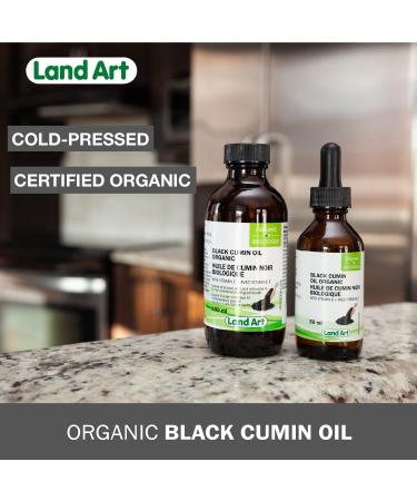 Organic Black Cumin Seed Oil - 50ml - For topical use - Cold Pressed - Vegan - Gluten Free - Made in Canada - Buy Online on SooperMarket.com
