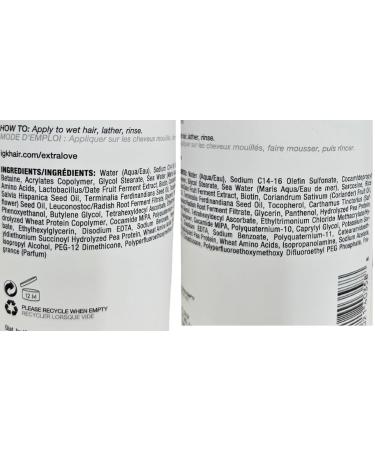 IGK EXTRA LOVE Shampoo and Conditioner Set (33.8 Oz) | Volume & Thickening | Vegan & Cruelty-Free | International Shipping Available - Buy Online on SooperMarket.com