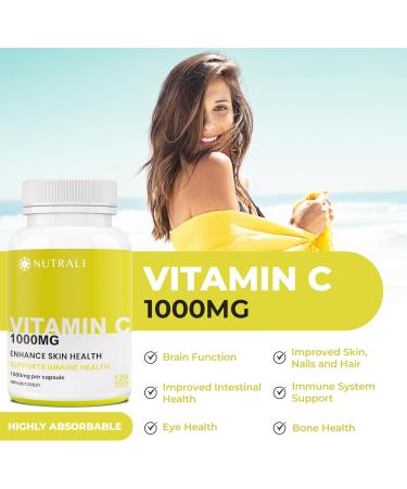 MAXIMUM POTENCY 1000mg Vitamin C Capsules Vital Immune Support Powerful Antioxidant Healthy Skin Bones and Teeth Helps Metabolize Nutrients Slow Release Vegan Gluten Free. 360 Easy to Swallow Capsules. 3 Packs 360 count (Pack of 1) - Buy Online on SooperMarket.com