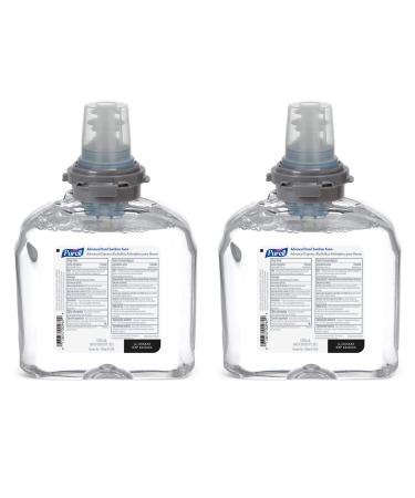 PURELL Advanced Hand Sanitizer Foam Clean Scent 1200 mL Hand Sanitizer Foam Refill for PURELL TFX Touch-Free Dispenser (Pack of 2) - 5392-02 Foam - Advanced Foam Refill