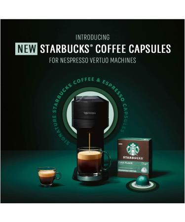 Starbucks By Nespresso Espresso Roast Coffee Pods Dark Roast Nespresso Vertuo Line Compatible Capsules 10 Coffee Pods - Buy Online on SooperMarket.com