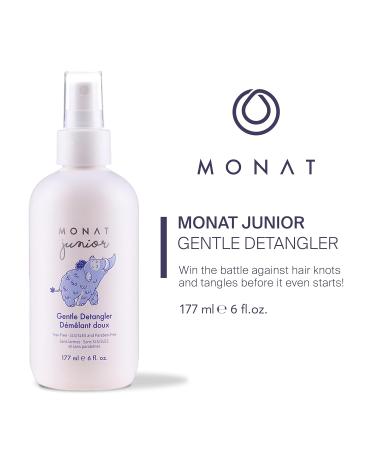 MONAT Junior Gentle Detangler Spray for Kids | All-Natural Tear-Free Sulfate & Paraben-Free | 177 ml e 6 fl oz - Buy Online on SooperMarket.com