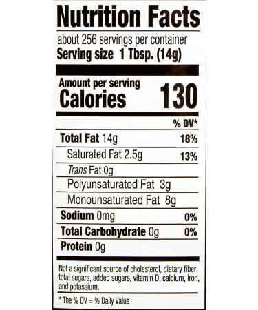 Happy Belly Peanut Oil - 1 Gallon (128 Fl Oz) | Premium Quality, Ideal for Cooking and Frying - Amazon Brand - Buy Online on SooperMarket.com