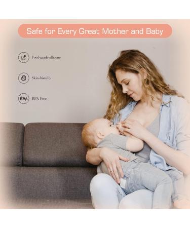 Wearable Breast Pump Plainless Electric Hands Free 2 Modes & 9 Levels with LCD Display Low Noise Rechargeable Wireless Protable Breast Pump with 21mm/24mm Flanges (Pink 2PCS) Breastfeeding Pump - Buy Online on SooperMarket.com