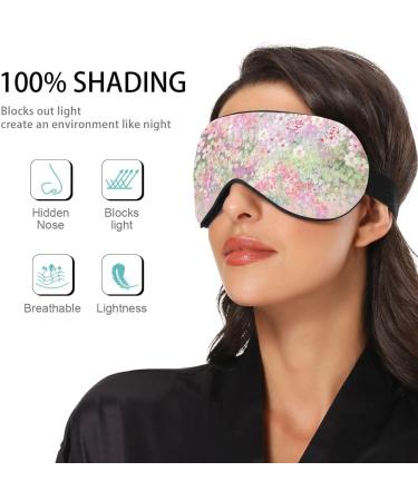 Haskirky Light Blocking Eye Mask for Deep Sleep and Comfort - Breathable, Adjustable, Ideal for Travel, Yoga, Meditation - Men and Women - Buy Online on SooperMarket.com
