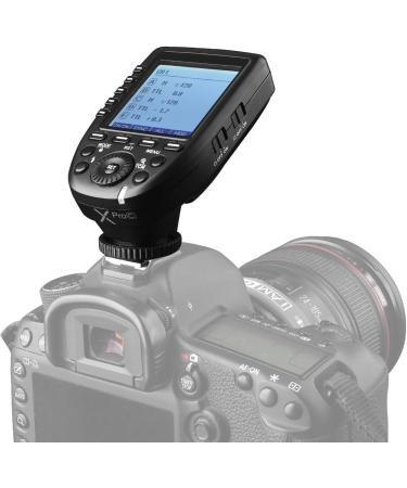 Godox Xpro-C TTL Wireless Flash Trigger for Canon - 1/8000s HSS, TTL/Manual, Large Screen, 5 Group Buttons - Buy Online on SooperMarket.com