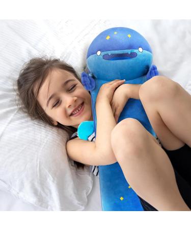 Mewaii 110cm Soft Plush Kitten Pillow | Cute Black Star Cat Stuffed Toy | Ideal Cuddly Gift for All Ages - Buy Online on SooperMarket.com